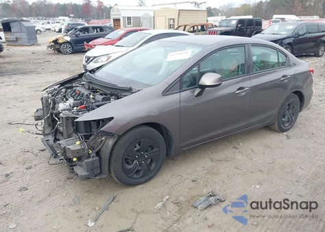 2013 Honda Civic Lx from USA, damaged, VIN 19XFB2F5XDE248224